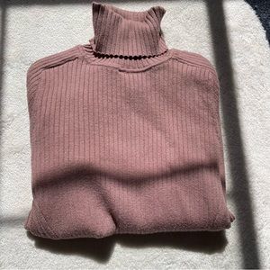 Women’s Philosophy Pink Turtleneck